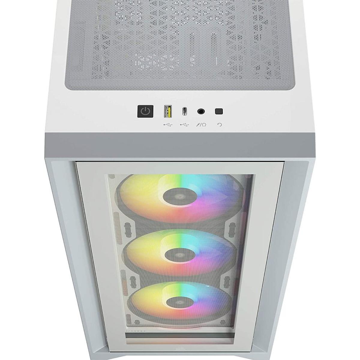 Corsair iCUE 4000X RGB Mid-Tower ATX Gaming Case Corsair iCUE 4000X RGB Mid-Tower ATX Gaming Case
